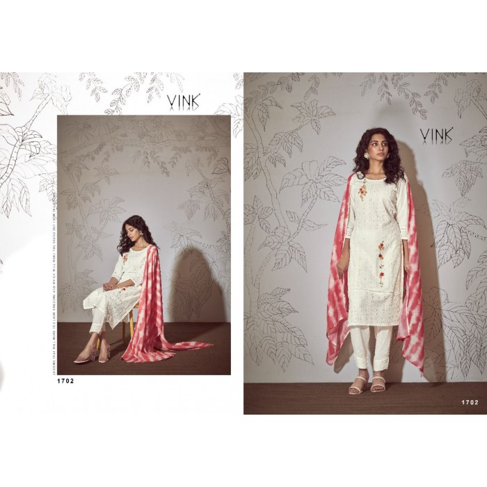 Vink Chikankari Vol 3 Cotton Dress Materials